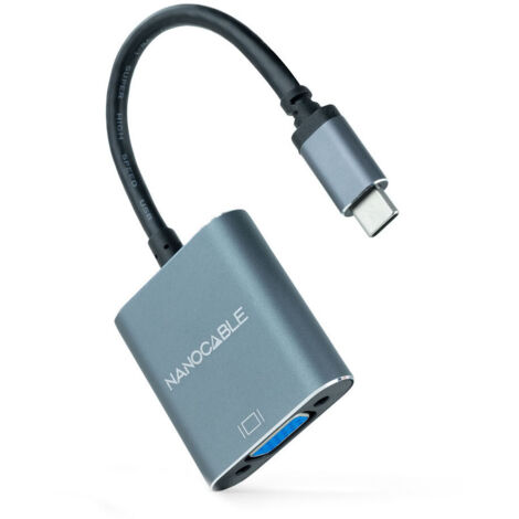 Convertisseur Usb-c vers Vga Gris Nanocable 10.16.4101-g