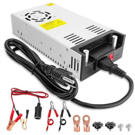 Convertitore adattatore CA da 110 V a 12 V CC 50 A 600 W per spina statunitense