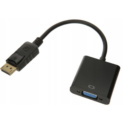 CONVERTITORE ADATTATORE da DISPLAYPORT DP a VGA D-SUB