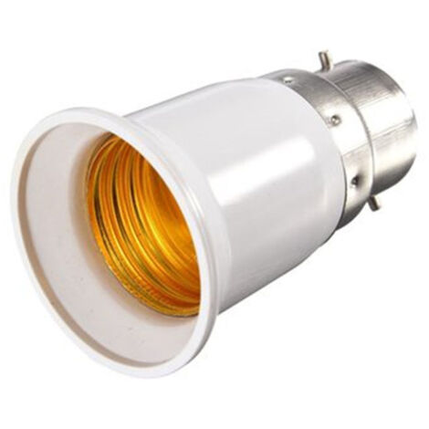 Convertitore adattatore portalampada da baionetta B22 a vite Edison E27, 1 pezzo