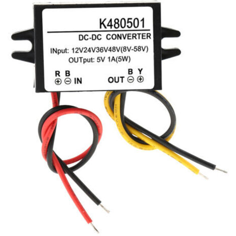 Convertitore CC, protezione da cortocircuito, convertitore DC-DC step-down, ventola a stadi non isolata, pompa dell'acqua, telecamera di sorveglianza con schermo LED per auto