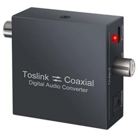 Convertitore coassiale bidirezionale, convertitore ottico Toslink SPDIF e convertitore ottico