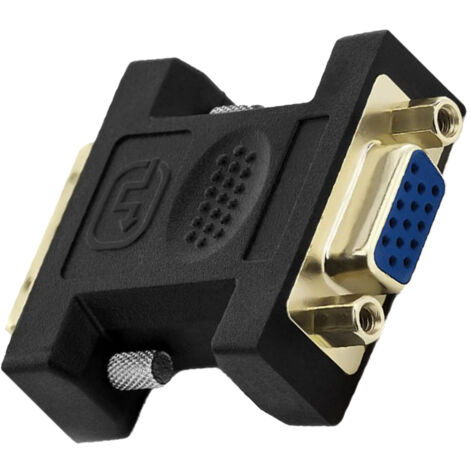 Convertitore Da DVI 12+5 a VGA Video Adapter Cable Converter for PC Dvd Monitor