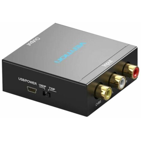 convertitore da hdmi a rca venzione aefb0/ hdmi femmina - rca femmina - rca femmina