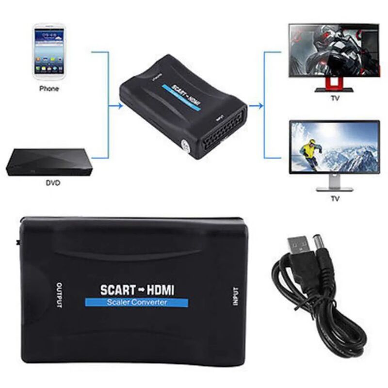 Convertitore da Scart a hdm personalizzato