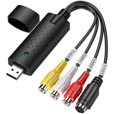 Convertitore da VHS a Digital Adattatore Scheda Acquisizione Video Audio