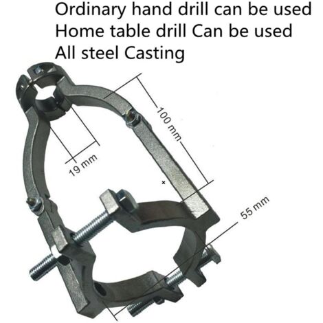 Convertitore di accessori per mortasa per trapano da banco Accessori per mortasa Accessori per occhielli Tenonatrice per fori quadrati Modifica rapida
