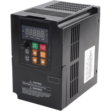 Convertitore di frequenza vettoriale monofase 220 V da 1,5 kW (2 HP) a trifase 0-220 V 7 A