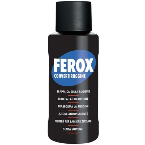 Convertitore di Ruggine Ferox Arexons 95 ml distrugge e previene la ruggine