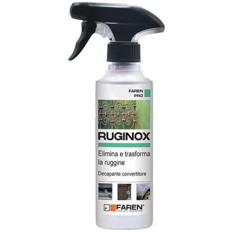 Convertitore di Ruggine Spray Faren Ruginox 250ml – Decapante Professionale