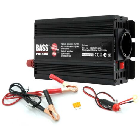 Convertitore di tensione sinusoidale completo da 600 W, 12 V