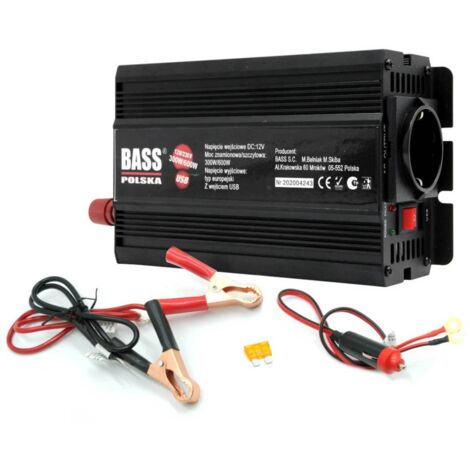 Convertitore di tensione sinusoidale completo da 600 W, 12 V
