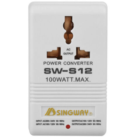Convertitore di tensione step-down 110V/120V, trasformatore bidirezionale da 220V a 110V