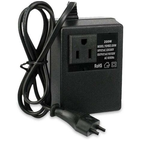 convertitore di tensione trasformatore step-down 220v a 110v ac step-down trasformatore di tensione da viaggio