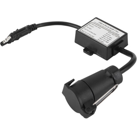 Convertitore per luci del rimorchio da 4 pin a 7 pin EUR di Eosnow USA, adattatore per separazione del segnale di stop/freno.