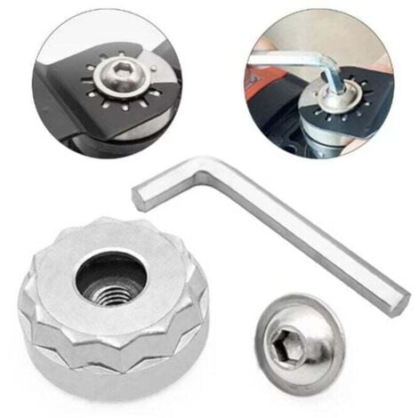 ZVD Convertitore per utensili Starlock, sistema Star-Lock, utensili elettrici, adattatore per lama per sega oscillante, facile installazione, utensili manuali, 1 set