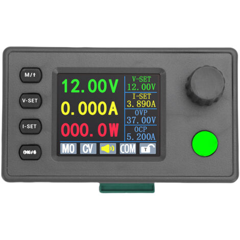 Convertitore regolabile da 7-36 V a 0,5-40 V 8 A, regolatore di tensione per pannelli solari e camper.