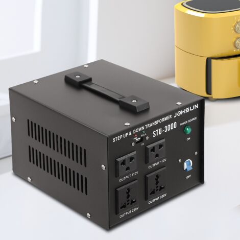 Convertitore tensione 3000W, trasformatore step up/down 110V a 220V, 220V a 110V