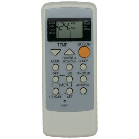 Convient à la télécommande du climatiseur Panasonic A75C2043 2046 A750 81X2