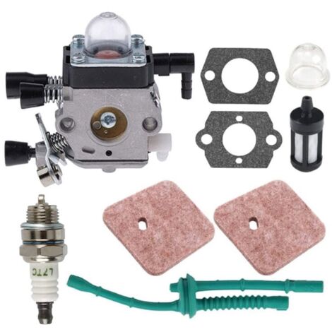 Convient au carburateur HS45 STIHL FS38 FS45 FS55 FS74 FS76 FS80 FS85 pour débroussailleuse