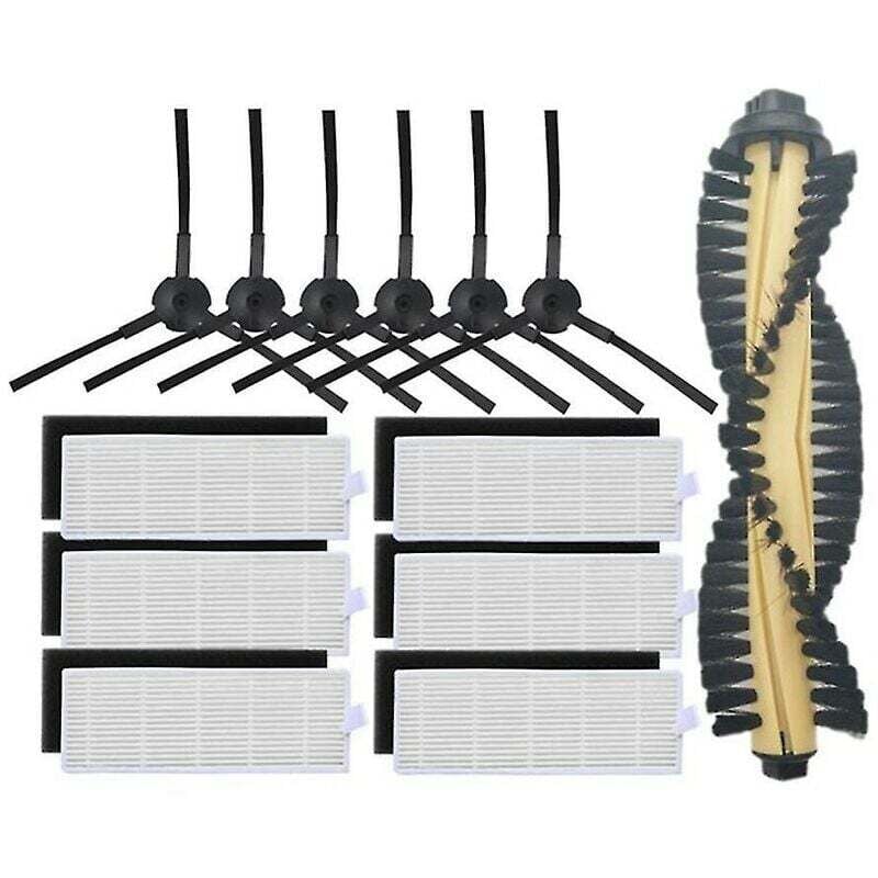 Erhope - Convient aux accessoires de balayeuse ilife A4 brosse principale filtre Haipa brosse latérale chiffon