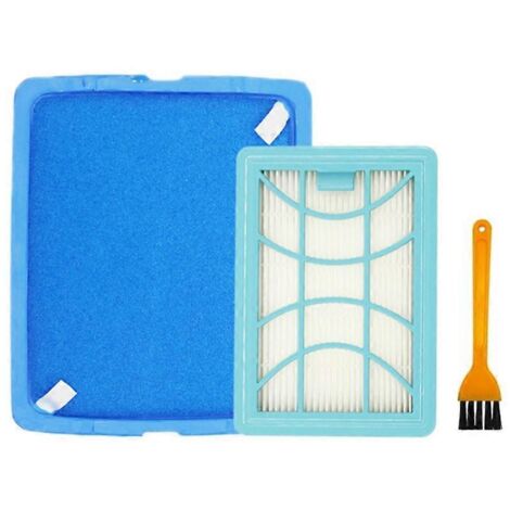 Convient aux accessoires pour aspirateurs Philips : filtre FC9732, FC9728 et FC9735 (élément filtrant HEPA).-AquaForge
