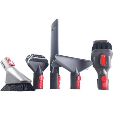 Convient aux aspirateurs Dyson V7V8V10V11V12V15 : accessoires pour tête d'aspiration, brosse pour matelas, brosse ronde souple