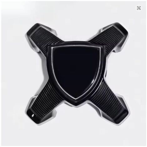 Convient aux enjoliveurs de roue Peugeot 2008, 208, P24 avec le nouveau logo en forme de bouclier (9848313780). Cache décoratif en plastique avec le logo de la marque au centre pour embellir l'enjoliv