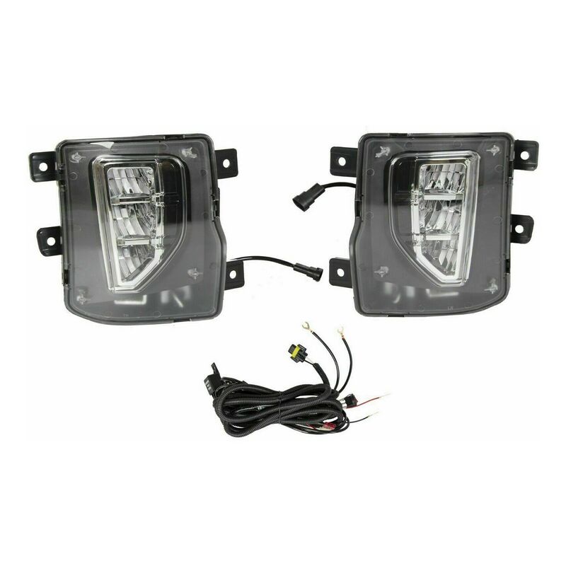 Sunxury - Convient aux feux de jour Chevrolet Tahoe Chery 16-18 Silverado 1500 led antibrouillard