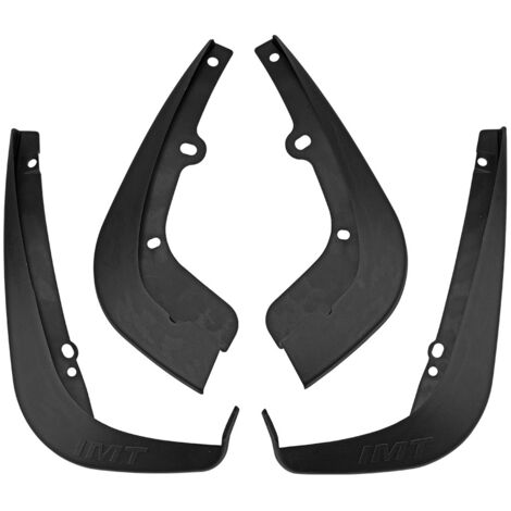 Convient aux garde-boues et bavettes de pneus de voiture Changan Benben E-Star 2023 (modèle Benben E-Star 2015), garde-boues en caoutchouc souple pour la protection contre les éclaboussures.