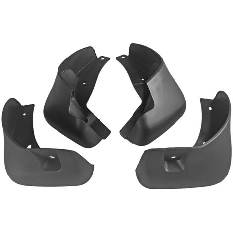 Convient aux modèles Nissan Sunny 2011-2014, bavettes de protection pour pneus de voiture, noires.