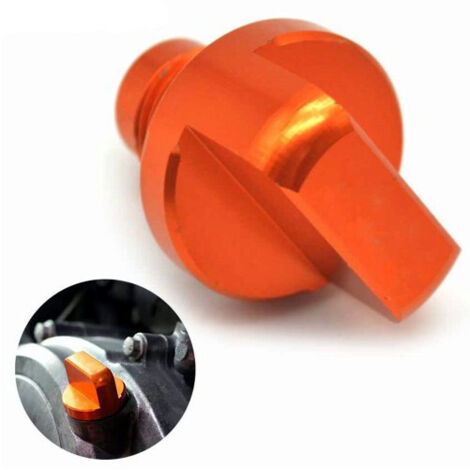 Convient aux motos KTM, y compris les bouchons d'huile modifiés, les vis de jauge d'huile DUKE690 990 RC 125/200/390.