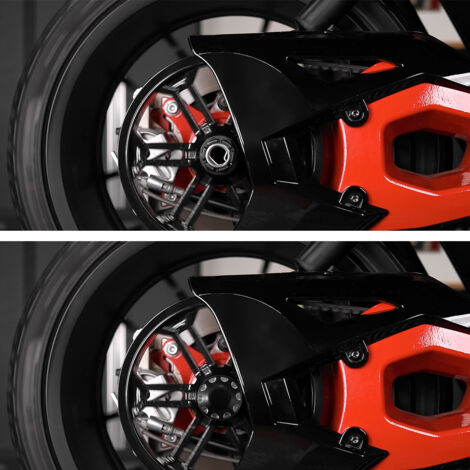 Convient aux Polaris SlingshotSL LE RS SLR 2015-2024 : cache-écrou de moyeu d'essieu en aluminium