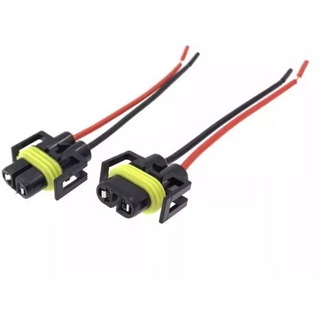 Convient aux prises de feux antibrouillard automobiles, aux prises de phares, aux connecteurs de douilles de lampes H3 et H11, aux prises et aux douilles de faisceaux de câbles.