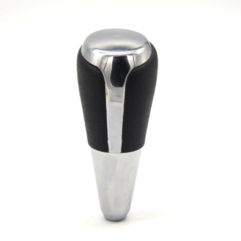 Convient aux véhicules Toyota à transmission automatique, notamment les modèles Reiz, Corolla, Camry et autres. Pommeau de levier de vitesses automatique argent mat, vendu à l'unité.