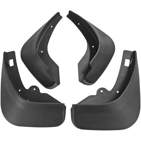 Convient aux voitures Ford Focus 1.8L 2005-2014, garde-boue souples noirs, résistants à la boue et à l'eau, modification résistante à la saleté.