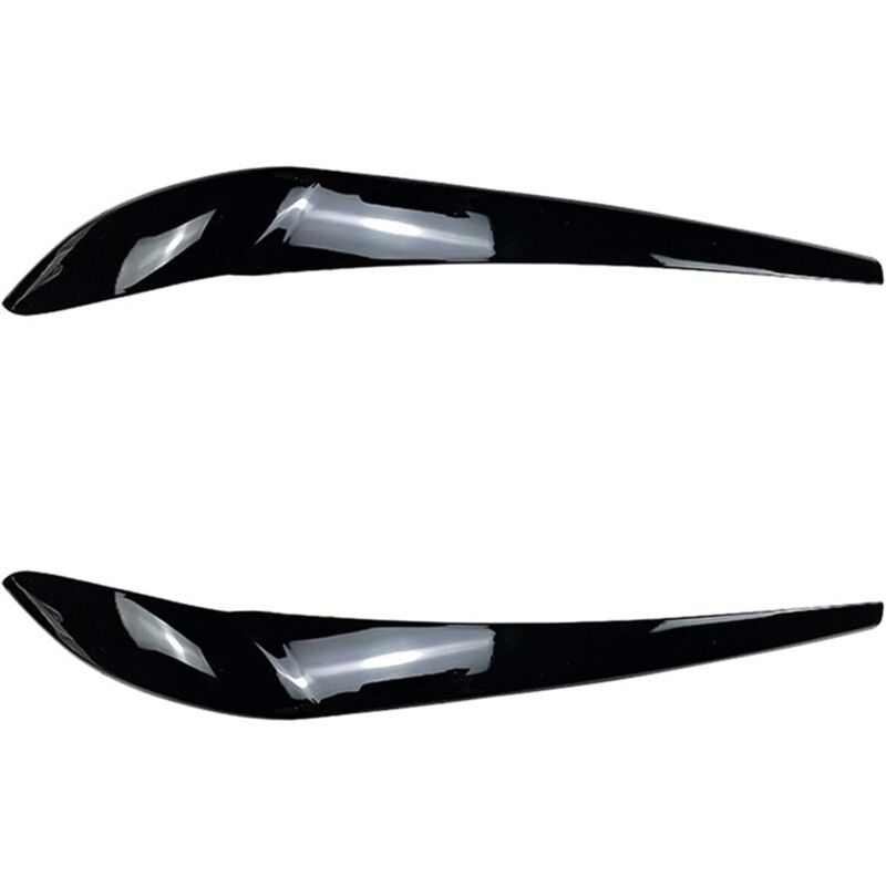 Convient for BMW X3 F25 X4 F26 2014-2018 2 pièces ABS Phare de Voiture sourcil paupières Couverture Garniture Phare sourcil paupière Autocollant
