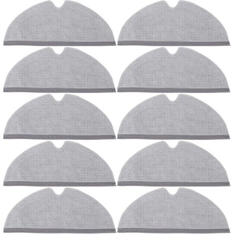 Convient pour aspirateur Xiaomi Roborock S5 S50 S51 S55 S6 S6 MAXV S5 Max, chiffon de nettoyage à couverture complète (10 p
