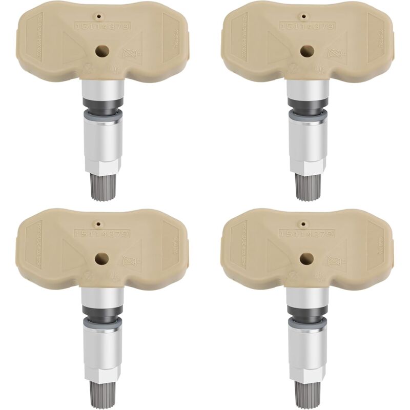 Convient pour capteur TPMS, système de surveillance de la pression des pneus 315 MHz, pack de 4 pour Chevy 2005-2006 GMC Remplace 15114379