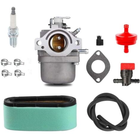 Convient pour carburateur 799728 pour tondeuse autoportée Briggs & Stratton intek 498027 498231 499161 gazéificateur 12,5 cv avec kit de réglage