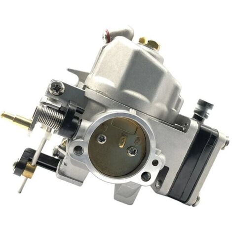 Convient pour carburateur pour moteur hors-bord Yamaha 15HP 6E8-14301-01 6E8-14301-02 6E8-14301-03 et 6E8-14301-04 - Compatible.