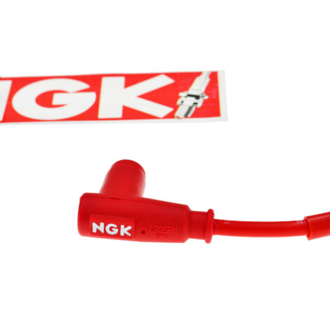 Convient pour écouler les stocks de câbles d'allumage moto Lisheng à âme en carbone silicone en vue de modifications.