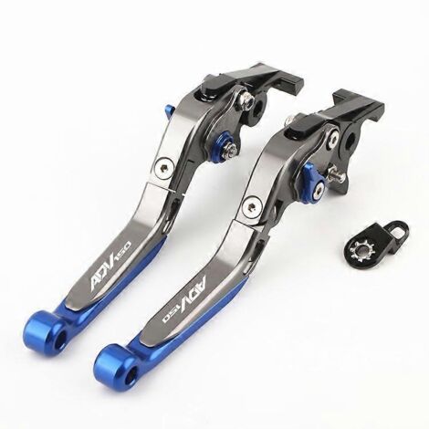 Convient pour Honda Adv150 X-Adv150 modifié avec fonction de stationnement, klaxon de frein, poignée d'embrayage et tirette – Bleu