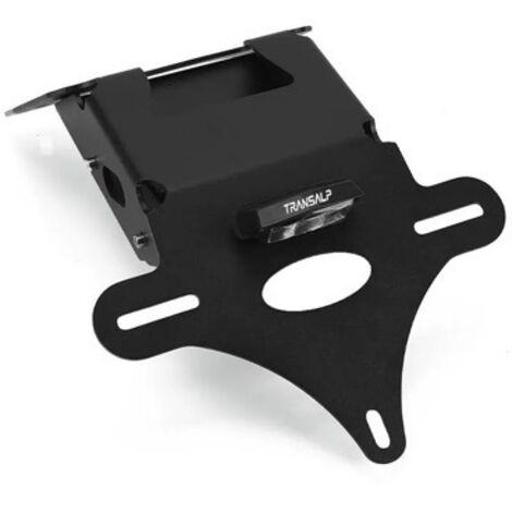 Convient pour Honda XL750 TRANSALP modifié : support de plaque d'immatriculation arrière court, aileron arrière, support de plaque d'immatriculation arrière, accessoires pour porte-bagages arrière