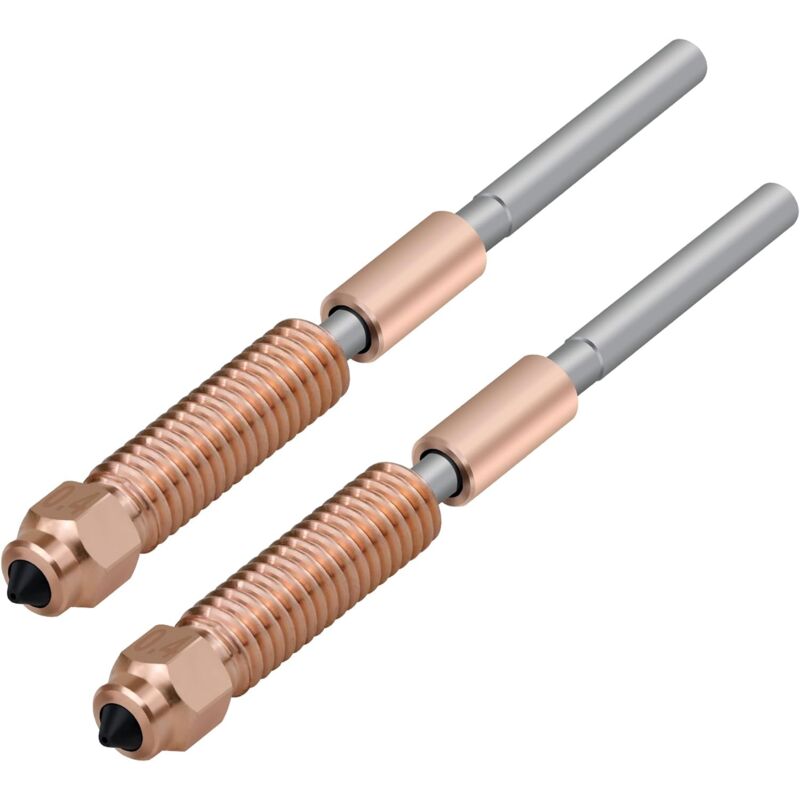 Convient pour imprimante 3D accessoires Creative k1c / K1 Max Chrome zirconium cuivre acier trempé buse