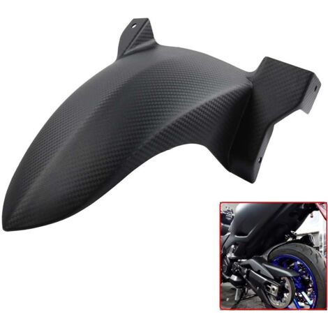 Convient pour la modernisation des Yamaha TMAX560/530 avec des garde-boues arrière texturés en fibre pour l'enlèvement de terre et de résidus, 17-24 ans.