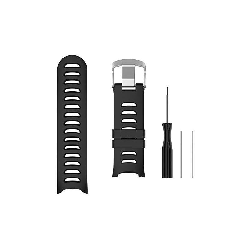Convient pour le bracelet de rechange en silicone Jiaming Garmin Forerunner610 avec couteau à outils