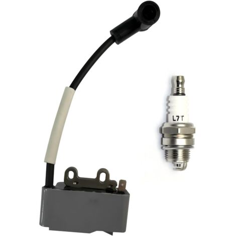Convient pour le carburateur RB-K93 K94, le pack haute pression + le jeu de bougies d'allumage GT-225 PAS225 PE225 A021001690 ECHO SRM-2, bobine d'allumage, bougie d'allumage