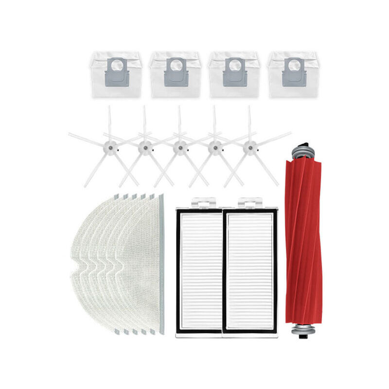 Convient pour les accessoires du robot aspirateur Roborock T8 Q7 Max+, kit d'accessoires de rechange