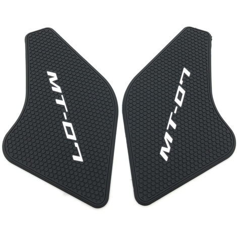Convient pour les pièces de modification de la moto YAMAHA MT07 : autocollant antidérapant pour réservoir de carburant, autocollant d’isolation thermique, autocollant anti-rayures, autocollant latéral